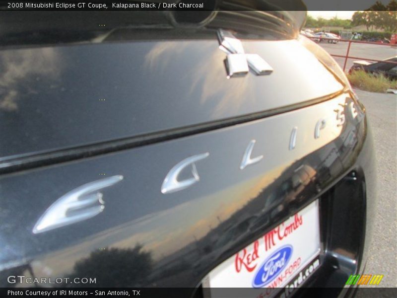 Kalapana Black / Dark Charcoal 2008 Mitsubishi Eclipse GT Coupe