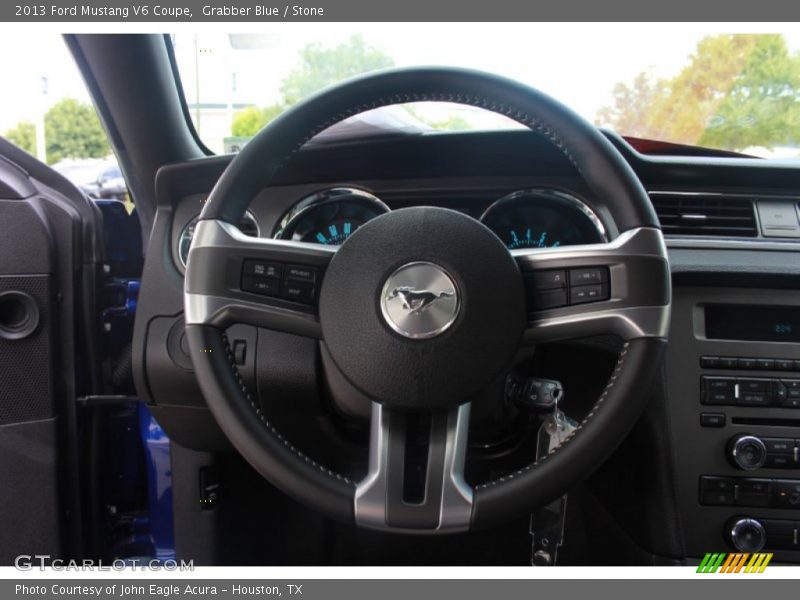  2013 Mustang V6 Coupe Steering Wheel