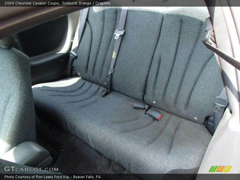 Sunburst Orange / Graphite 2004 Chevrolet Cavalier Coupe