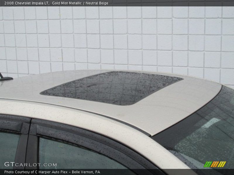 Gold Mist Metallic / Neutral Beige 2008 Chevrolet Impala LT