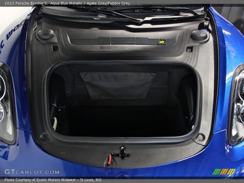  2013 Boxster S Trunk