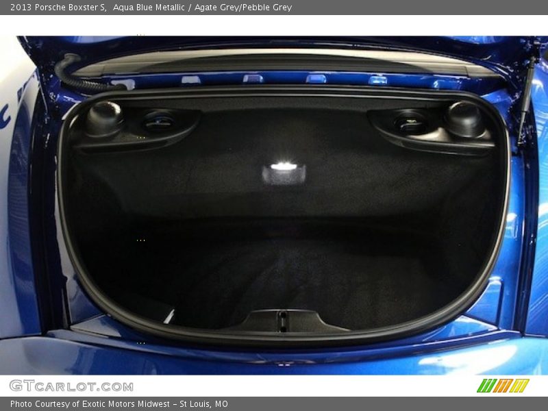  2013 Boxster S Trunk
