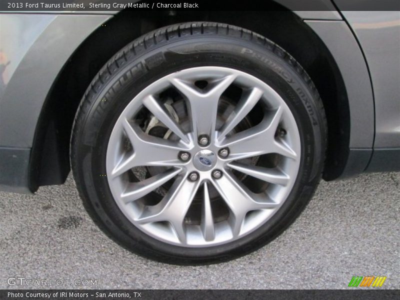 Sterling Gray Metallic / Charcoal Black 2013 Ford Taurus Limited
