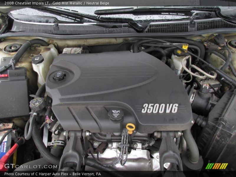 Gold Mist Metallic / Neutral Beige 2008 Chevrolet Impala LT