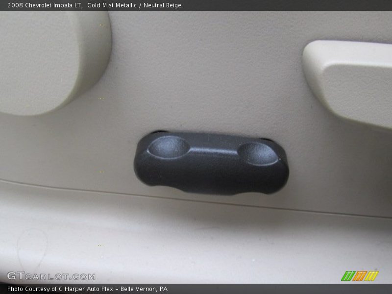 Gold Mist Metallic / Neutral Beige 2008 Chevrolet Impala LT