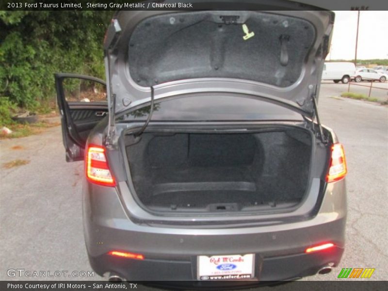 Sterling Gray Metallic / Charcoal Black 2013 Ford Taurus Limited