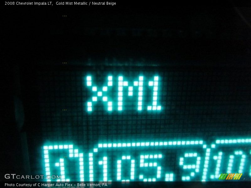 Gold Mist Metallic / Neutral Beige 2008 Chevrolet Impala LT