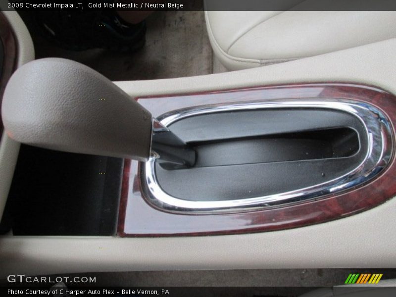 Gold Mist Metallic / Neutral Beige 2008 Chevrolet Impala LT