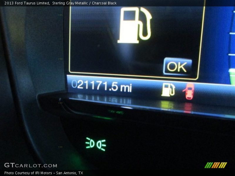 Sterling Gray Metallic / Charcoal Black 2013 Ford Taurus Limited