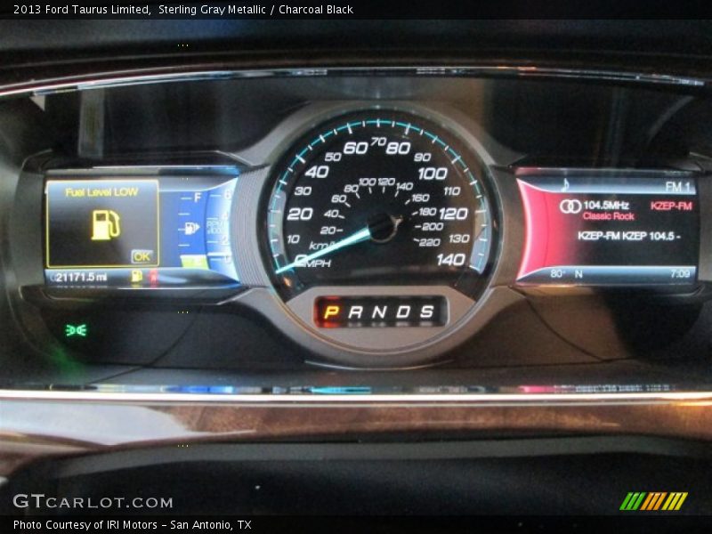 Sterling Gray Metallic / Charcoal Black 2013 Ford Taurus Limited