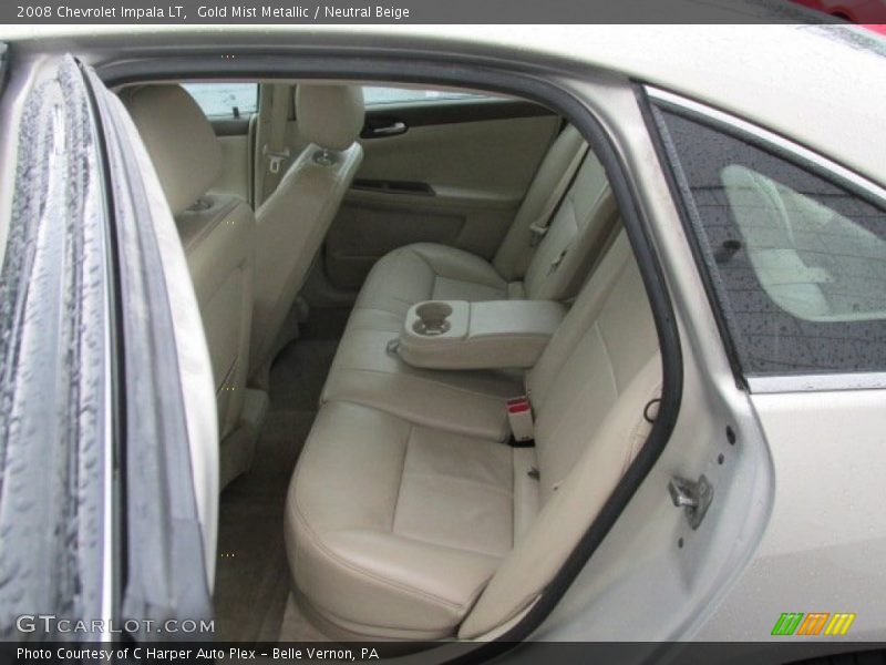 Gold Mist Metallic / Neutral Beige 2008 Chevrolet Impala LT
