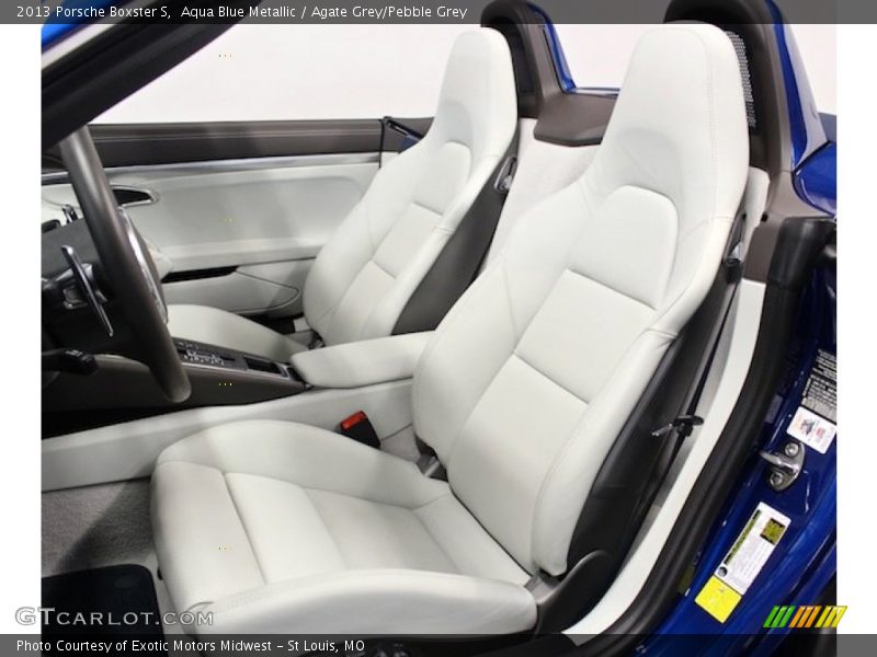 Front Seat of 2013 Boxster S