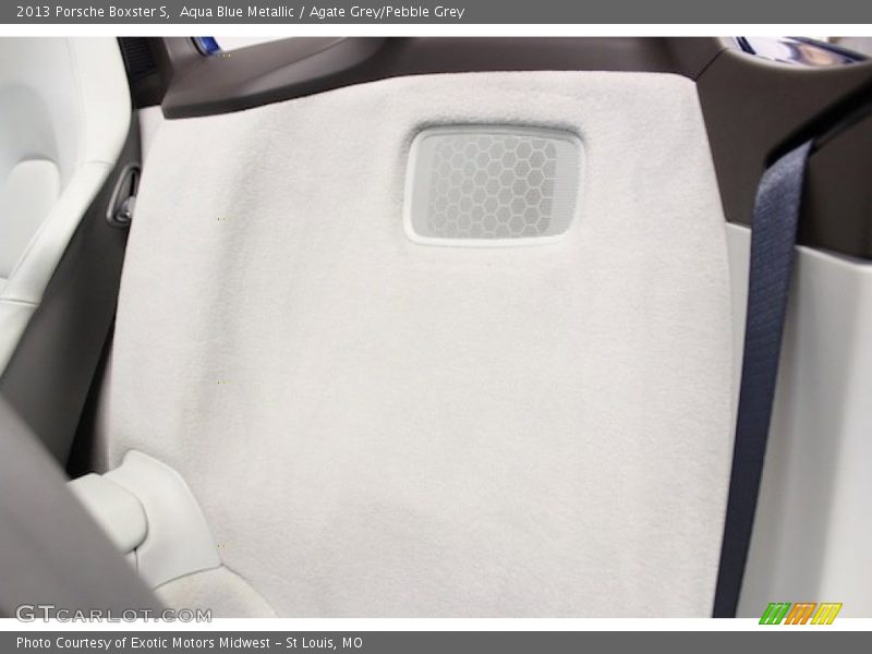 Rear Seat of 2013 Boxster S