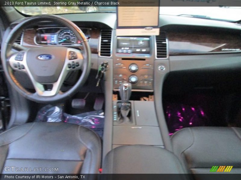 Sterling Gray Metallic / Charcoal Black 2013 Ford Taurus Limited