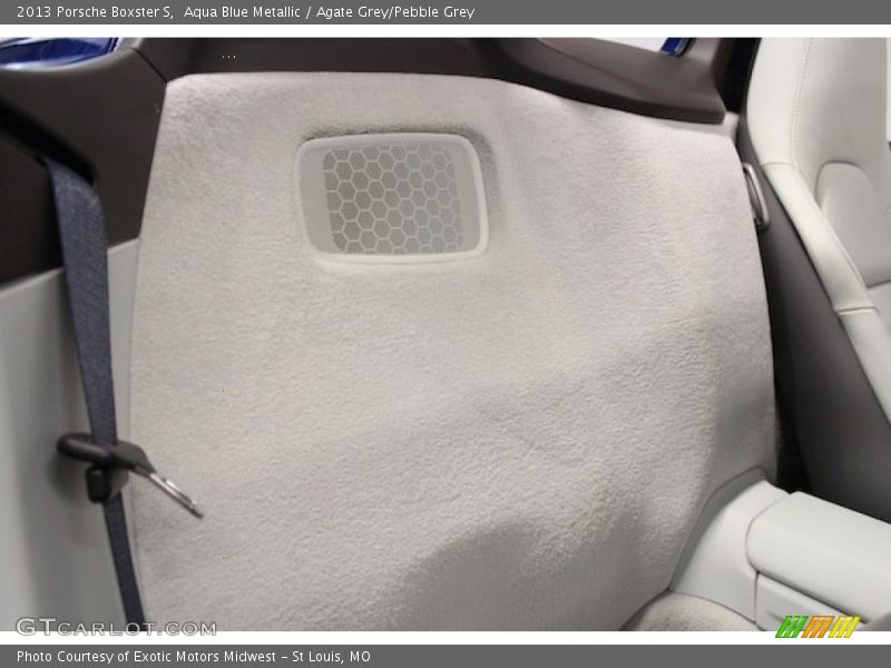 Rear Seat of 2013 Boxster S