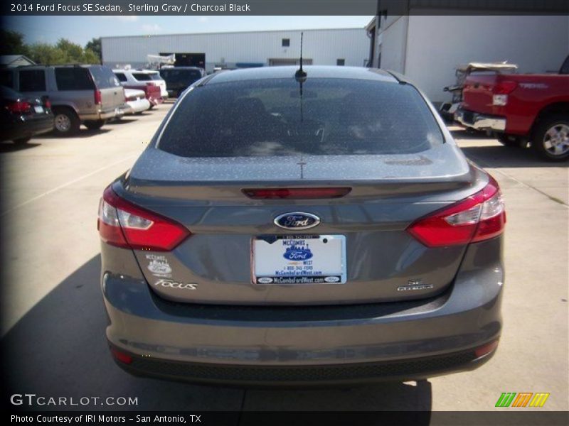 Sterling Gray / Charcoal Black 2014 Ford Focus SE Sedan