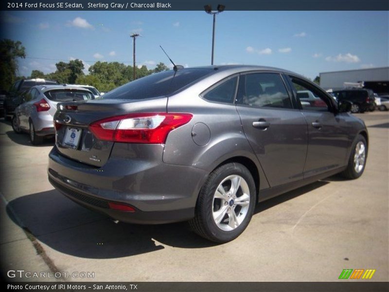 Sterling Gray / Charcoal Black 2014 Ford Focus SE Sedan