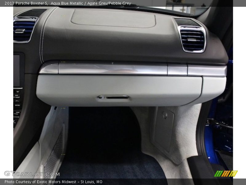 Dashboard of 2013 Boxster S