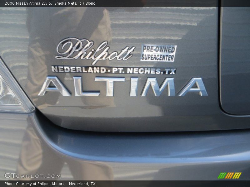 Smoke Metallic / Blond 2006 Nissan Altima 2.5 S