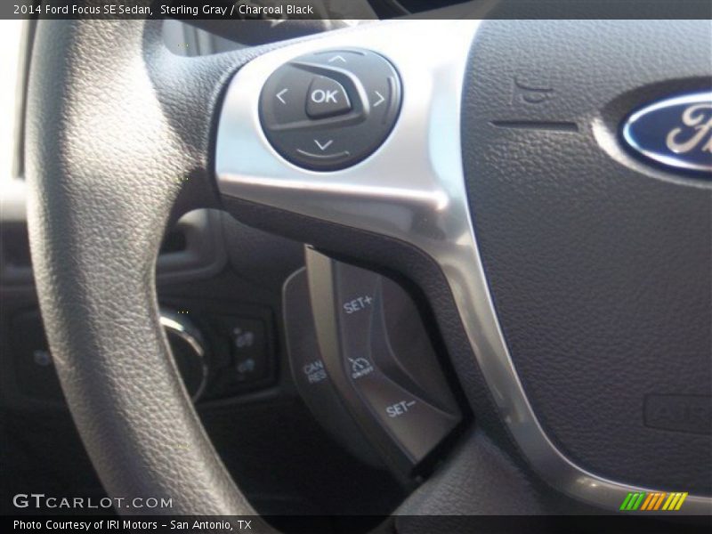 Sterling Gray / Charcoal Black 2014 Ford Focus SE Sedan