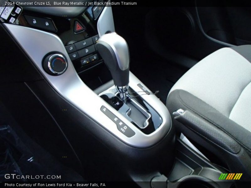 Blue Ray Metallic / Jet Black/Medium Titanium 2014 Chevrolet Cruze LS