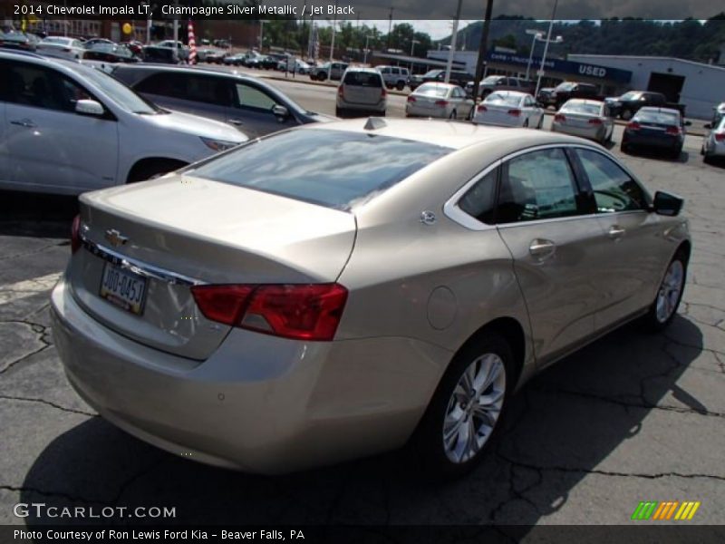 Champagne Silver Metallic / Jet Black 2014 Chevrolet Impala LT