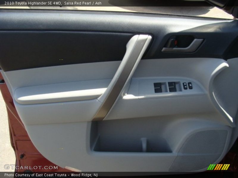 Salsa Red Pearl / Ash 2010 Toyota Highlander SE 4WD