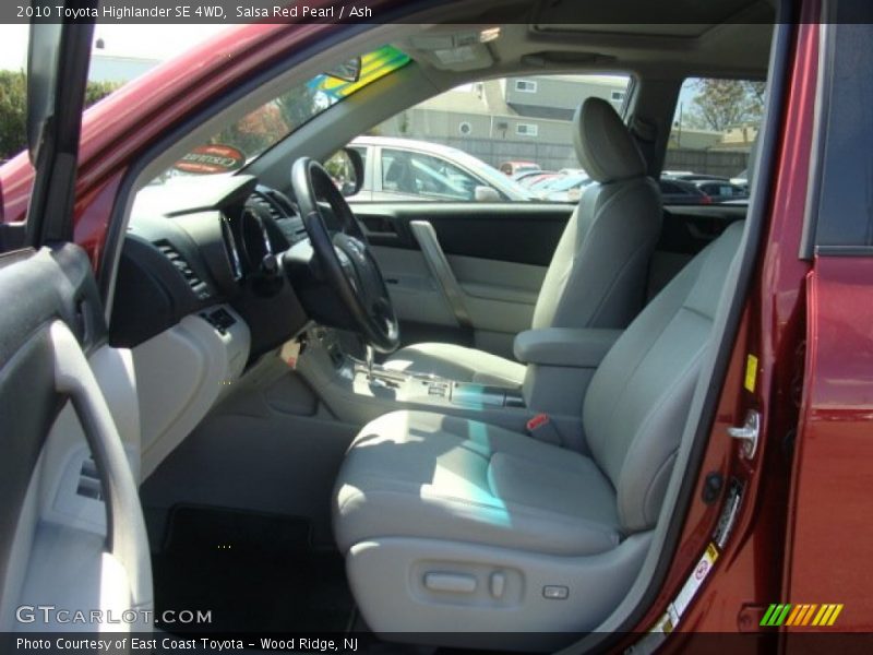 Salsa Red Pearl / Ash 2010 Toyota Highlander SE 4WD