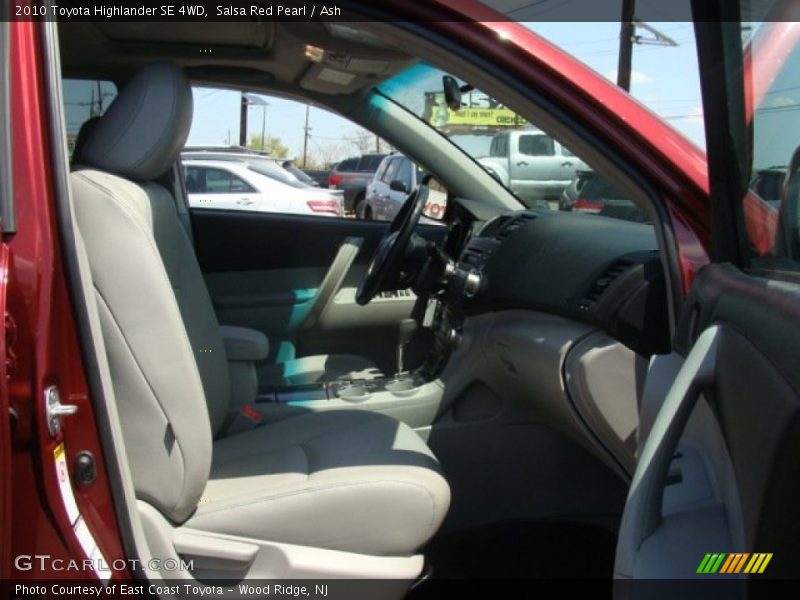Salsa Red Pearl / Ash 2010 Toyota Highlander SE 4WD