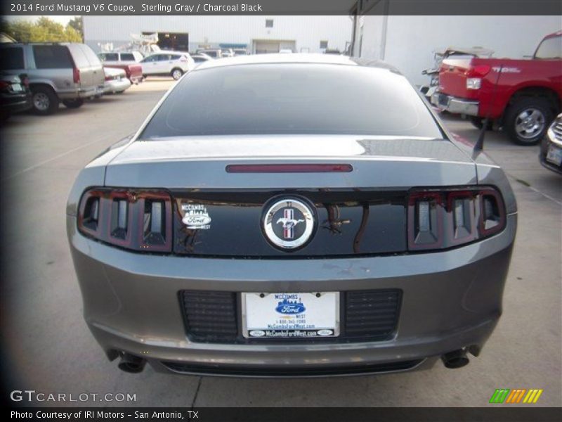 Sterling Gray / Charcoal Black 2014 Ford Mustang V6 Coupe