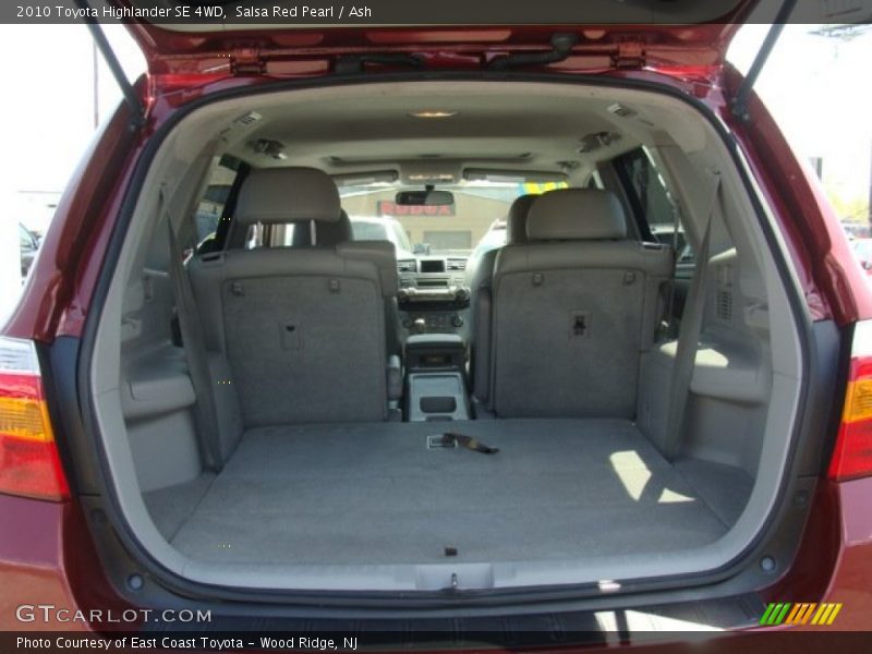 Salsa Red Pearl / Ash 2010 Toyota Highlander SE 4WD