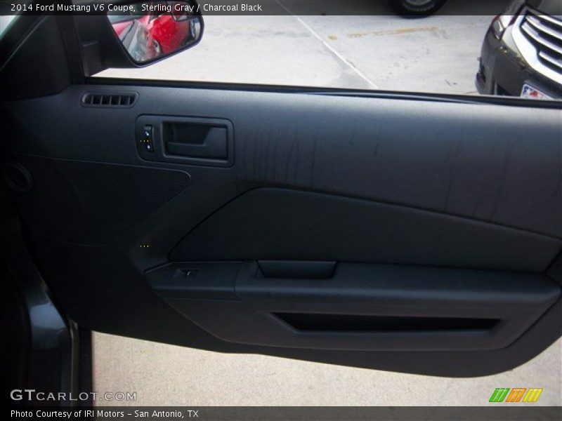 Sterling Gray / Charcoal Black 2014 Ford Mustang V6 Coupe