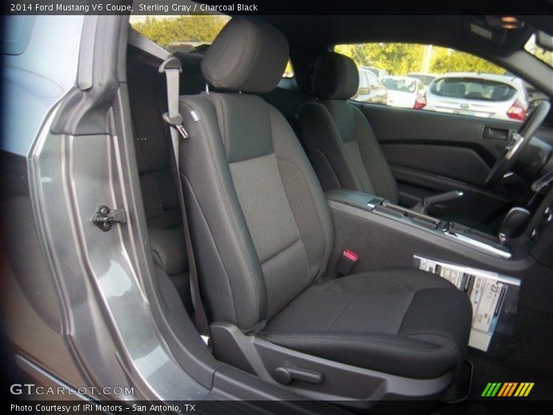 Sterling Gray / Charcoal Black 2014 Ford Mustang V6 Coupe