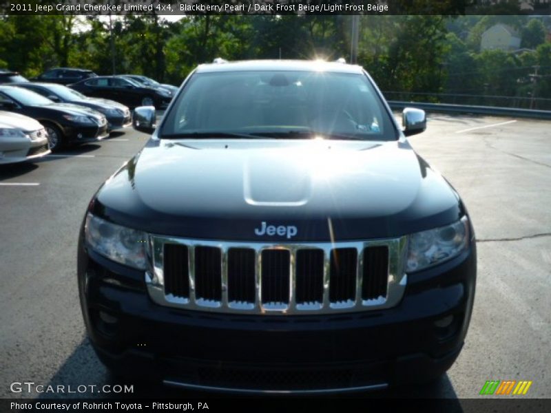 Blackberry Pearl / Dark Frost Beige/Light Frost Beige 2011 Jeep Grand Cherokee Limited 4x4