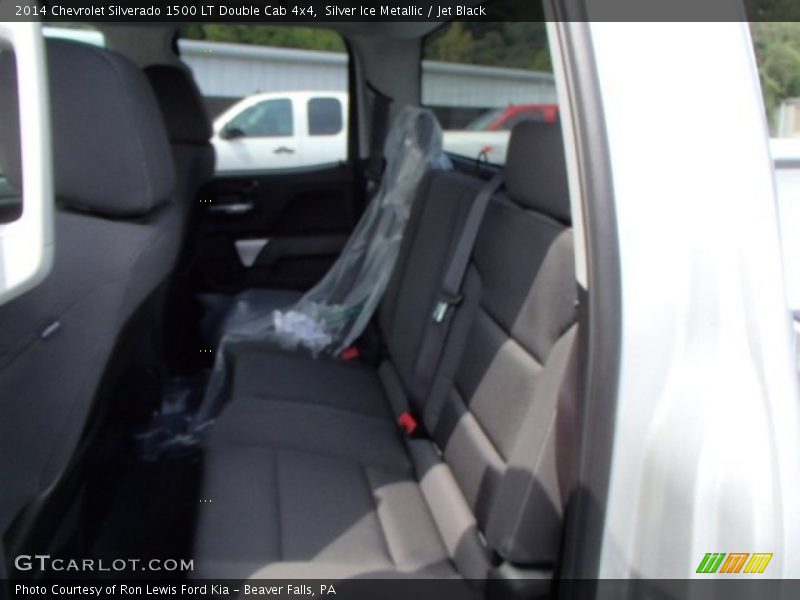 Silver Ice Metallic / Jet Black 2014 Chevrolet Silverado 1500 LT Double Cab 4x4