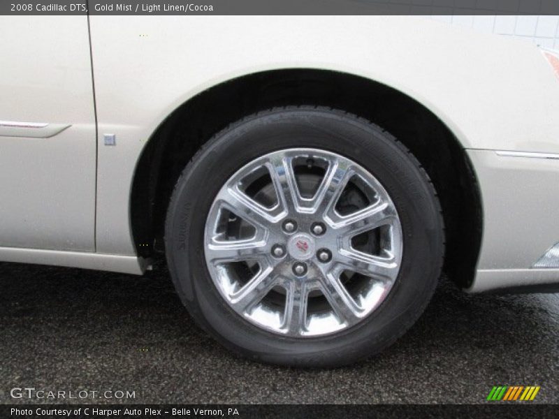 Gold Mist / Light Linen/Cocoa 2008 Cadillac DTS