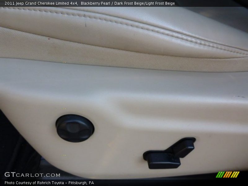 Blackberry Pearl / Dark Frost Beige/Light Frost Beige 2011 Jeep Grand Cherokee Limited 4x4