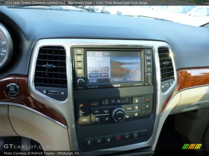 Blackberry Pearl / Dark Frost Beige/Light Frost Beige 2011 Jeep Grand Cherokee Limited 4x4