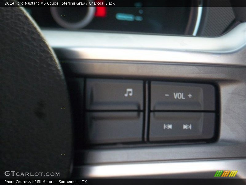 Sterling Gray / Charcoal Black 2014 Ford Mustang V6 Coupe