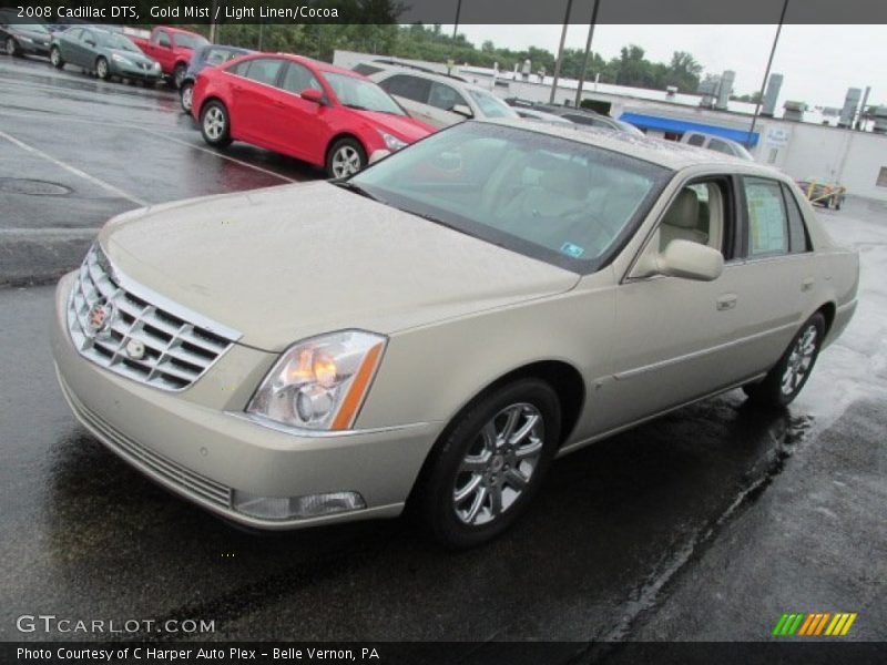 Gold Mist / Light Linen/Cocoa 2008 Cadillac DTS
