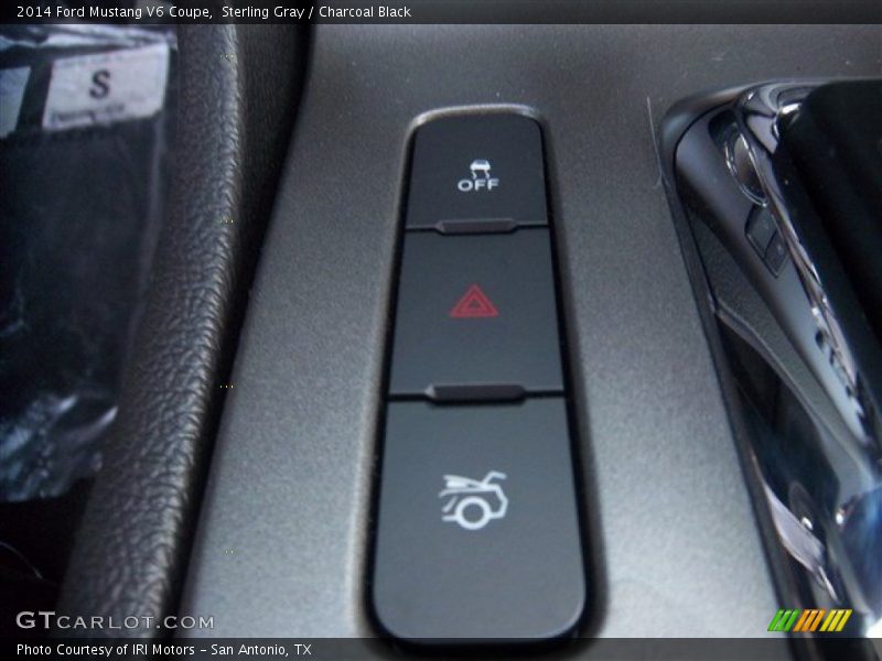 Sterling Gray / Charcoal Black 2014 Ford Mustang V6 Coupe