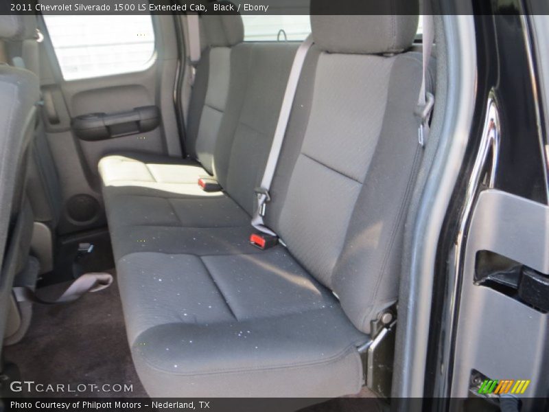 Black / Ebony 2011 Chevrolet Silverado 1500 LS Extended Cab
