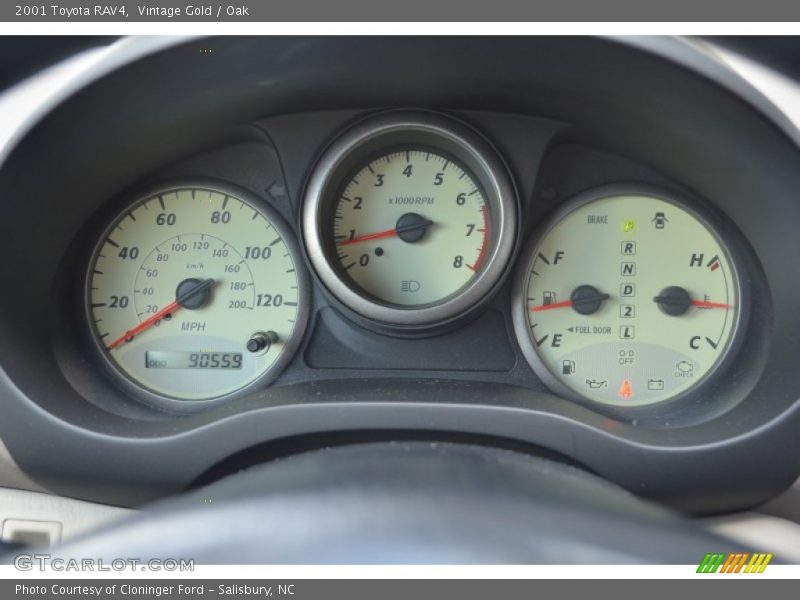  2001 RAV4   Gauges