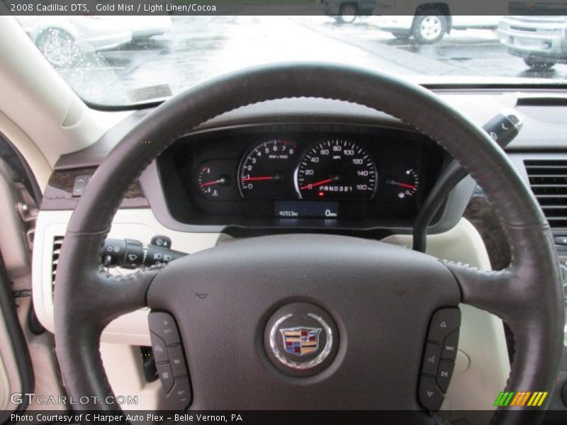 Gold Mist / Light Linen/Cocoa 2008 Cadillac DTS