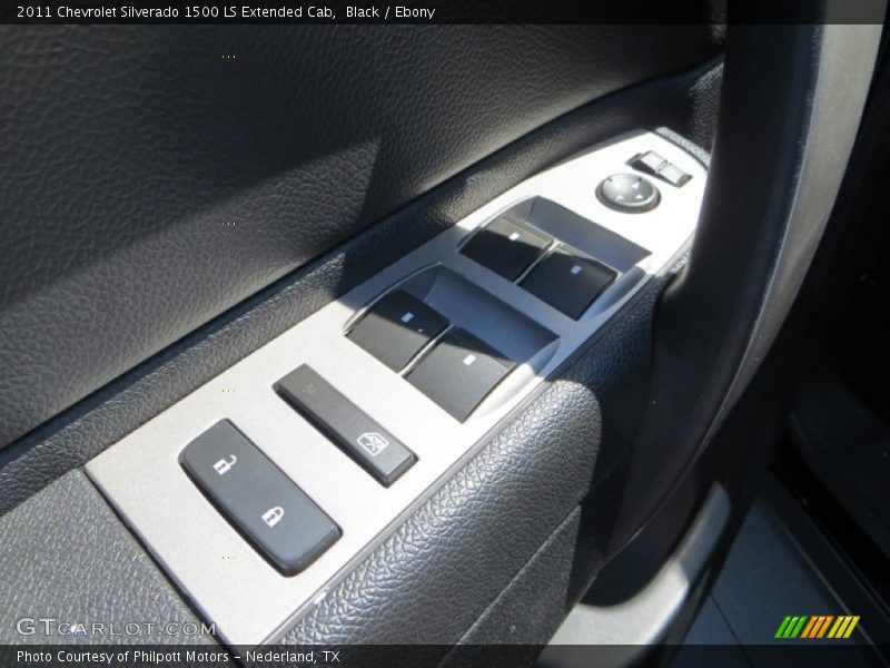 Black / Ebony 2011 Chevrolet Silverado 1500 LS Extended Cab