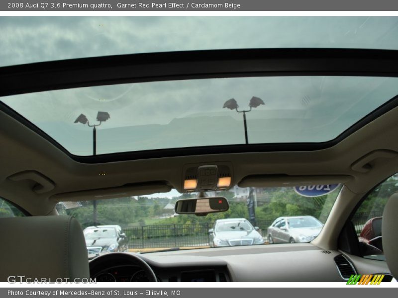 Sunroof of 2008 Q7 3.6 Premium quattro