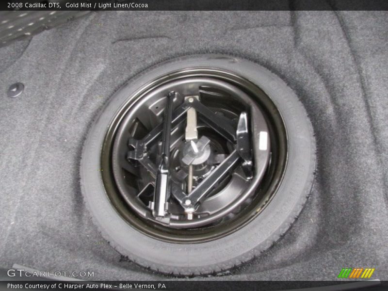 Gold Mist / Light Linen/Cocoa 2008 Cadillac DTS