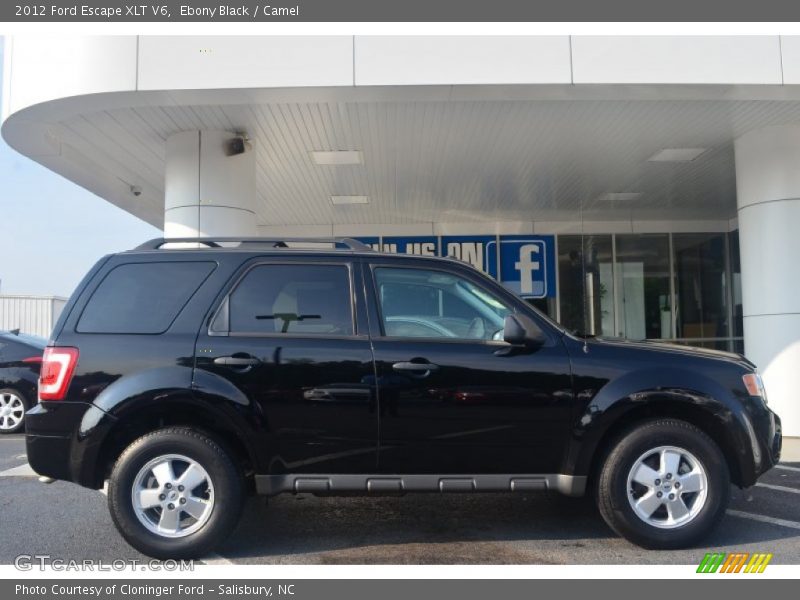 Ebony Black / Camel 2012 Ford Escape XLT V6
