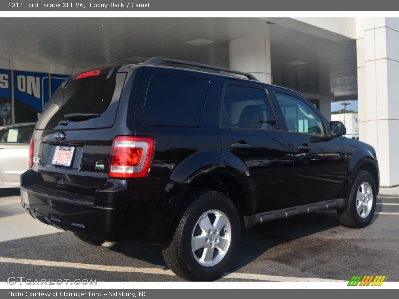 Ebony Black / Camel 2012 Ford Escape XLT V6