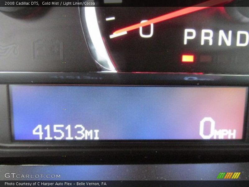 Gold Mist / Light Linen/Cocoa 2008 Cadillac DTS